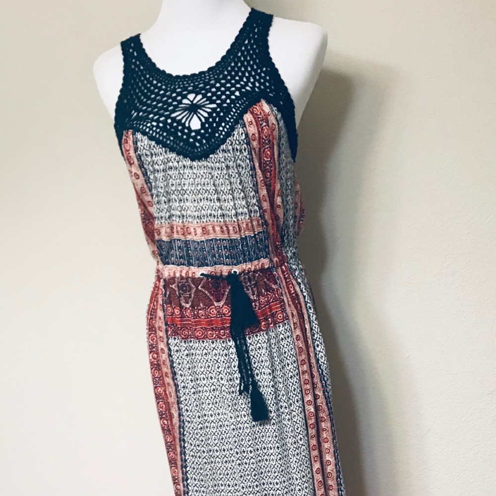 Lucky crochet top dress NWT